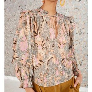 Ulla Johnson Lara Birds of Paradise top